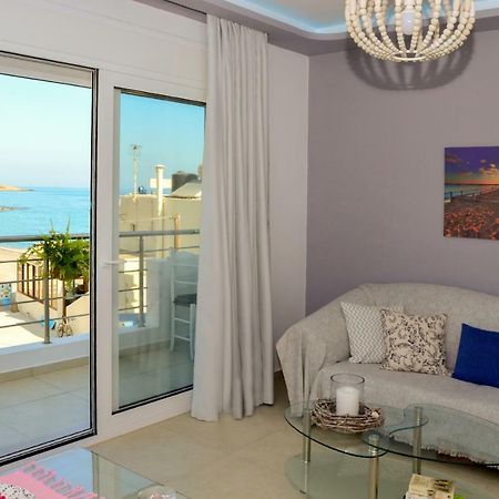Meltemi Beach Apartments Milatos Exteriör bild