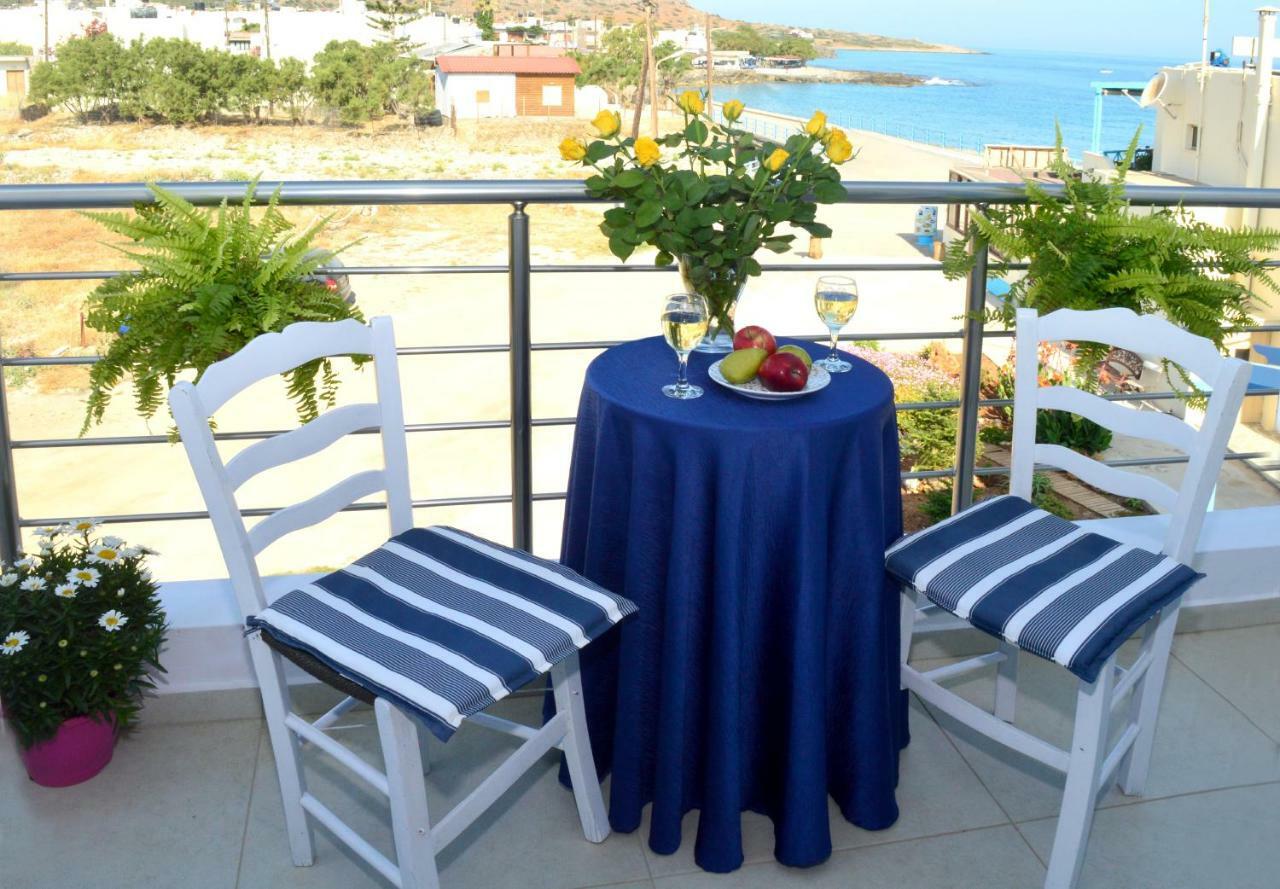 Meltemi Beach Apartments Milatos Exteriör bild